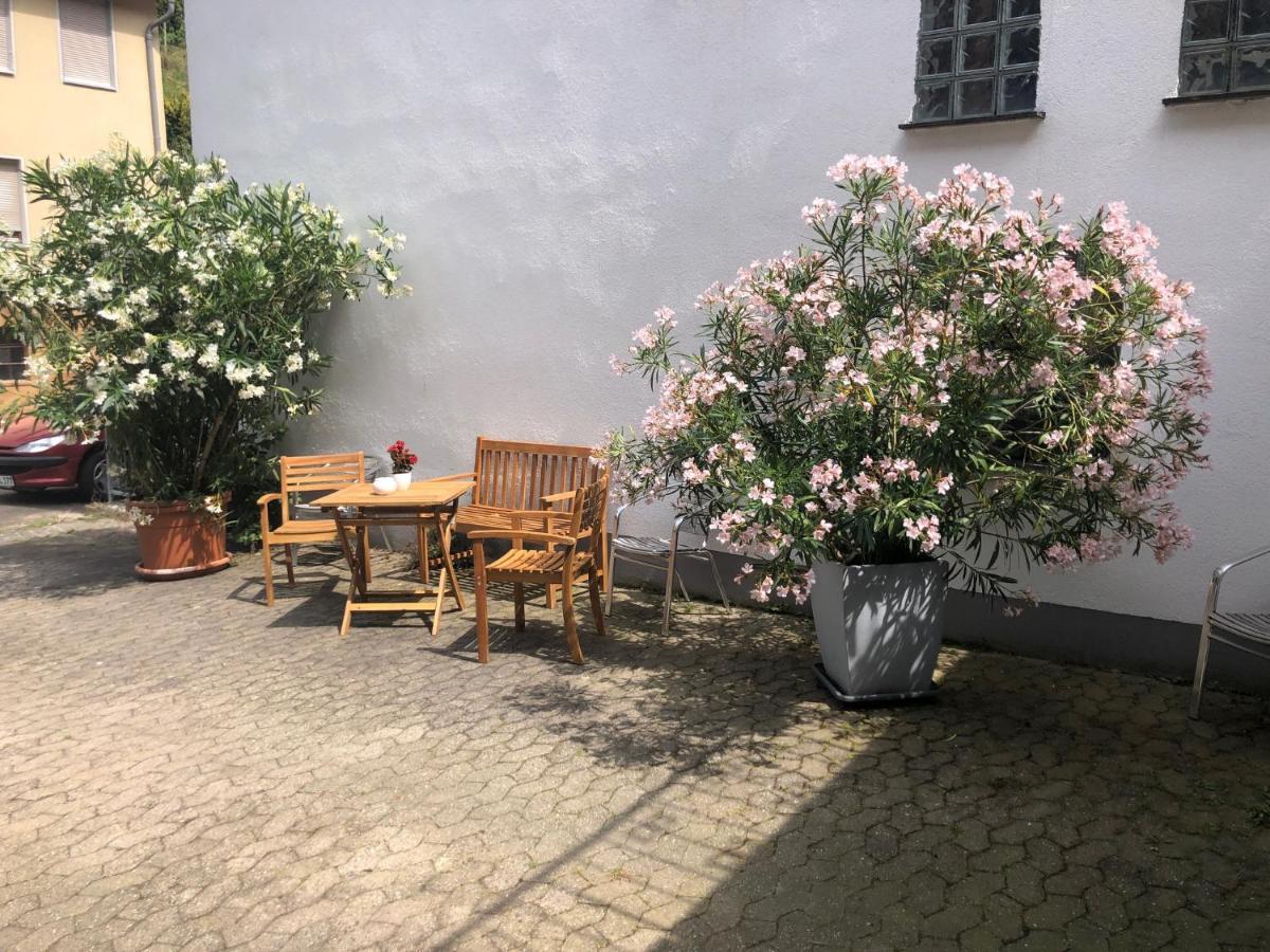 Schone Ferienwohnung Altes Gebalk Fachwerkhaus Bacharach Bagian luar foto