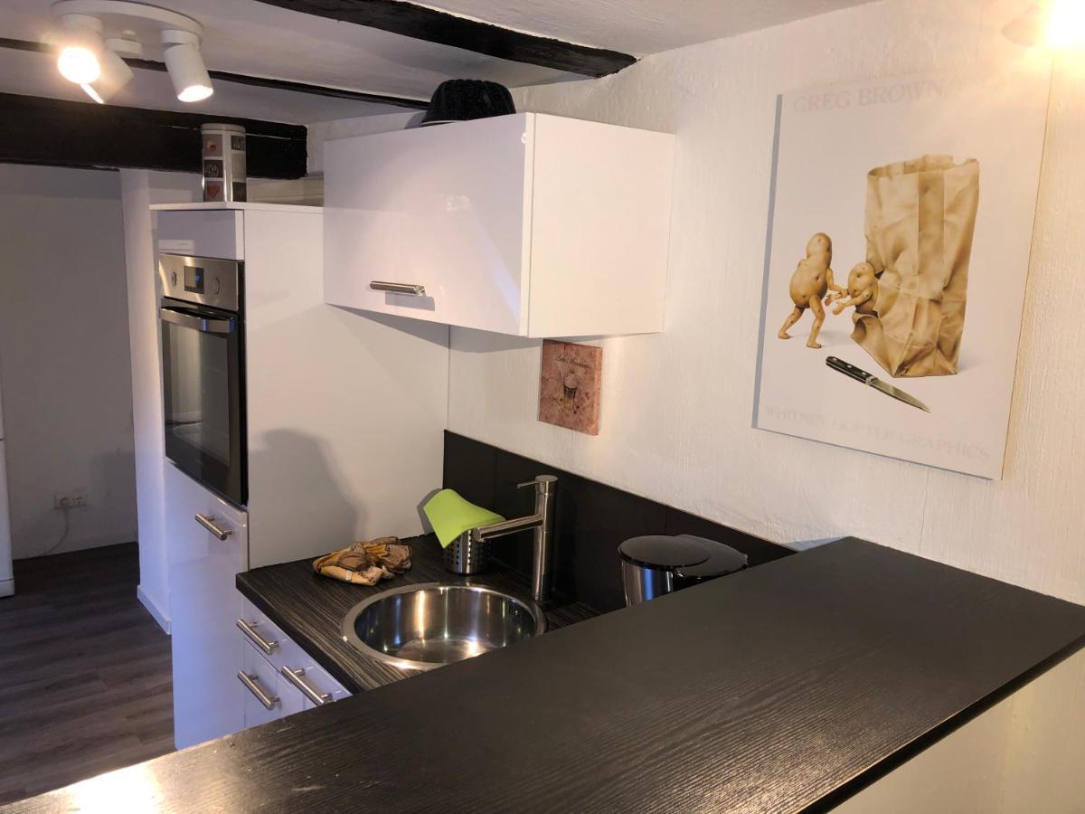 Schoene Ferienwohnung Altes Gebaelk Fachwerkhaus Bacharach Bagian luar foto