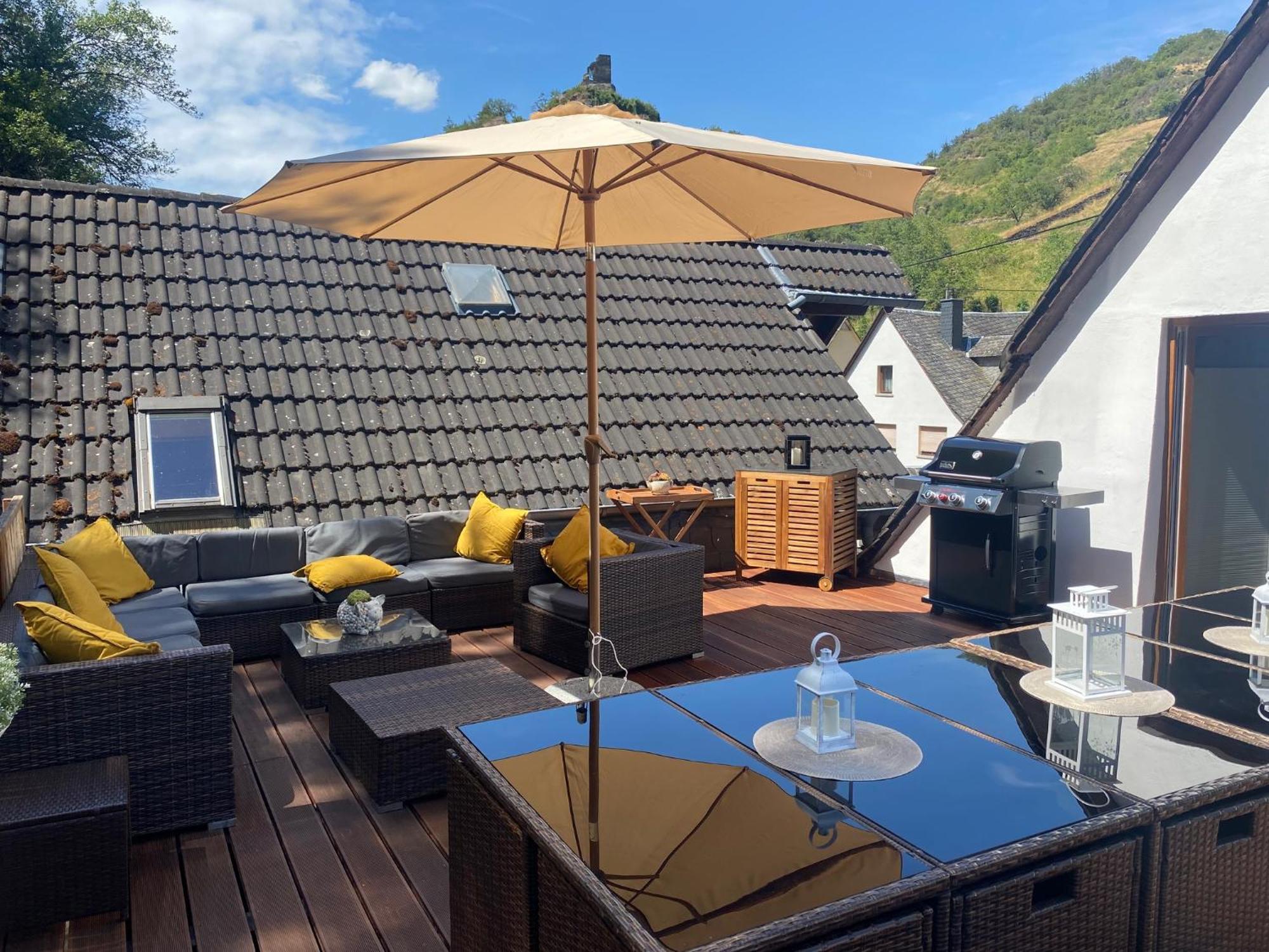 Schoene Ferienwohnung Altes Gebaelk Fachwerkhaus Bacharach Bagian luar foto