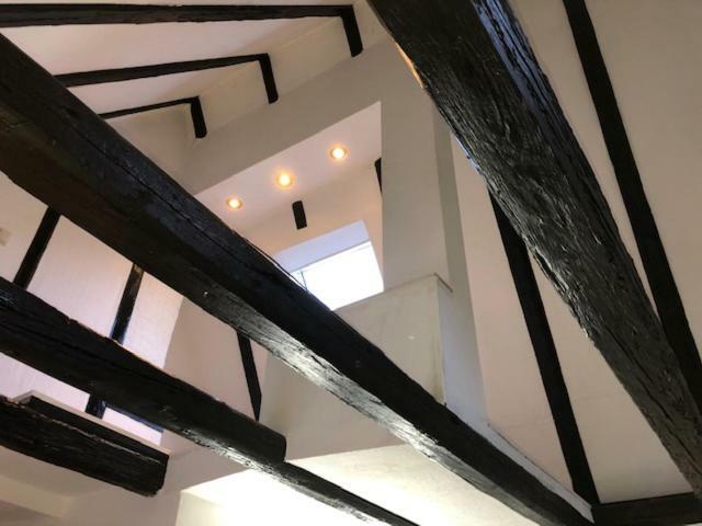 Schoene Ferienwohnung Altes Gebaelk Fachwerkhaus Bacharach Bagian luar foto